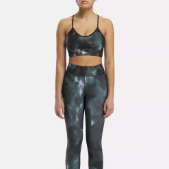 Leggings & Tights|Reebok Leggings & Tights Id Train Allover Print Capri Leggings