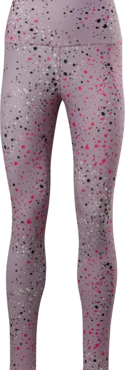 Leggings & Tights|Reebok Leggings & Tights Lux 2.0 Multi-Colored Speckle Leggings