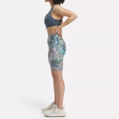 Shorts|Reebok Shorts Lux Bold High-Rise Modern Safari Bike Short