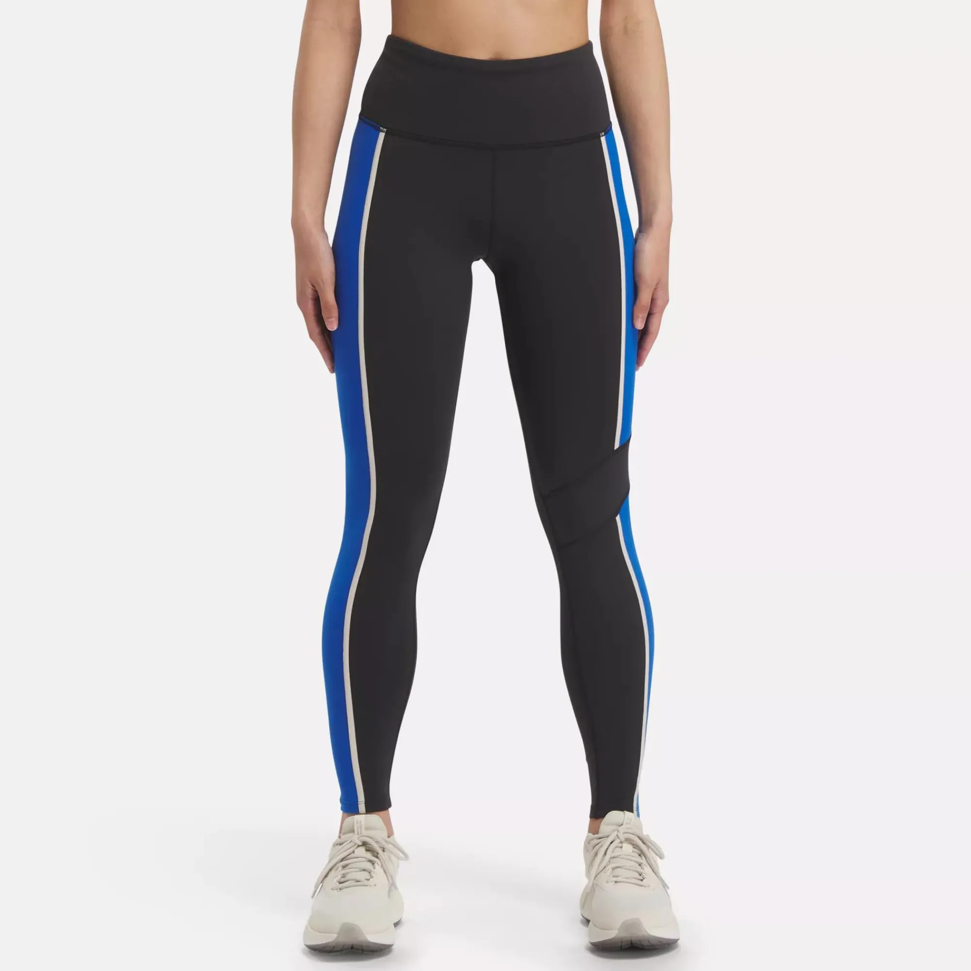 Yoga|Reebok Yoga Lux High-Rise Colorblock Leggings