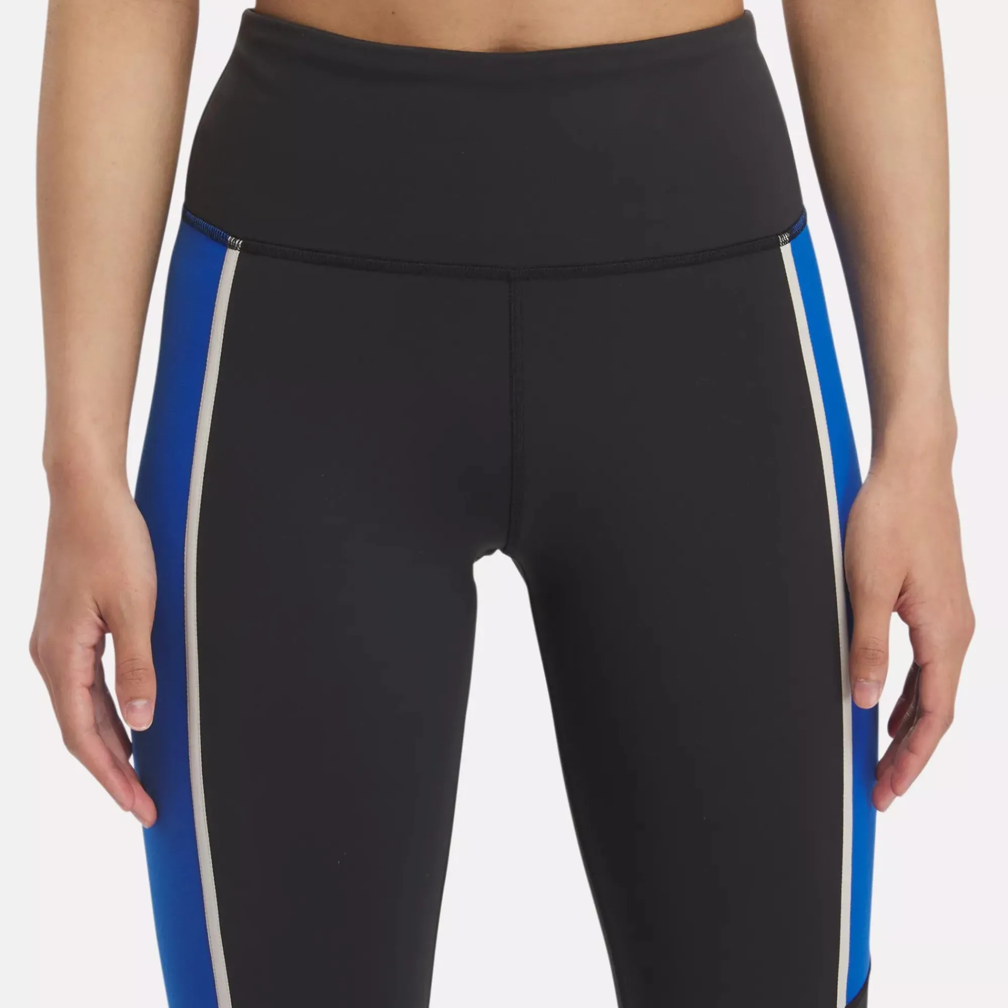 Yoga|Reebok Yoga Lux High-Rise Colorblock Leggings