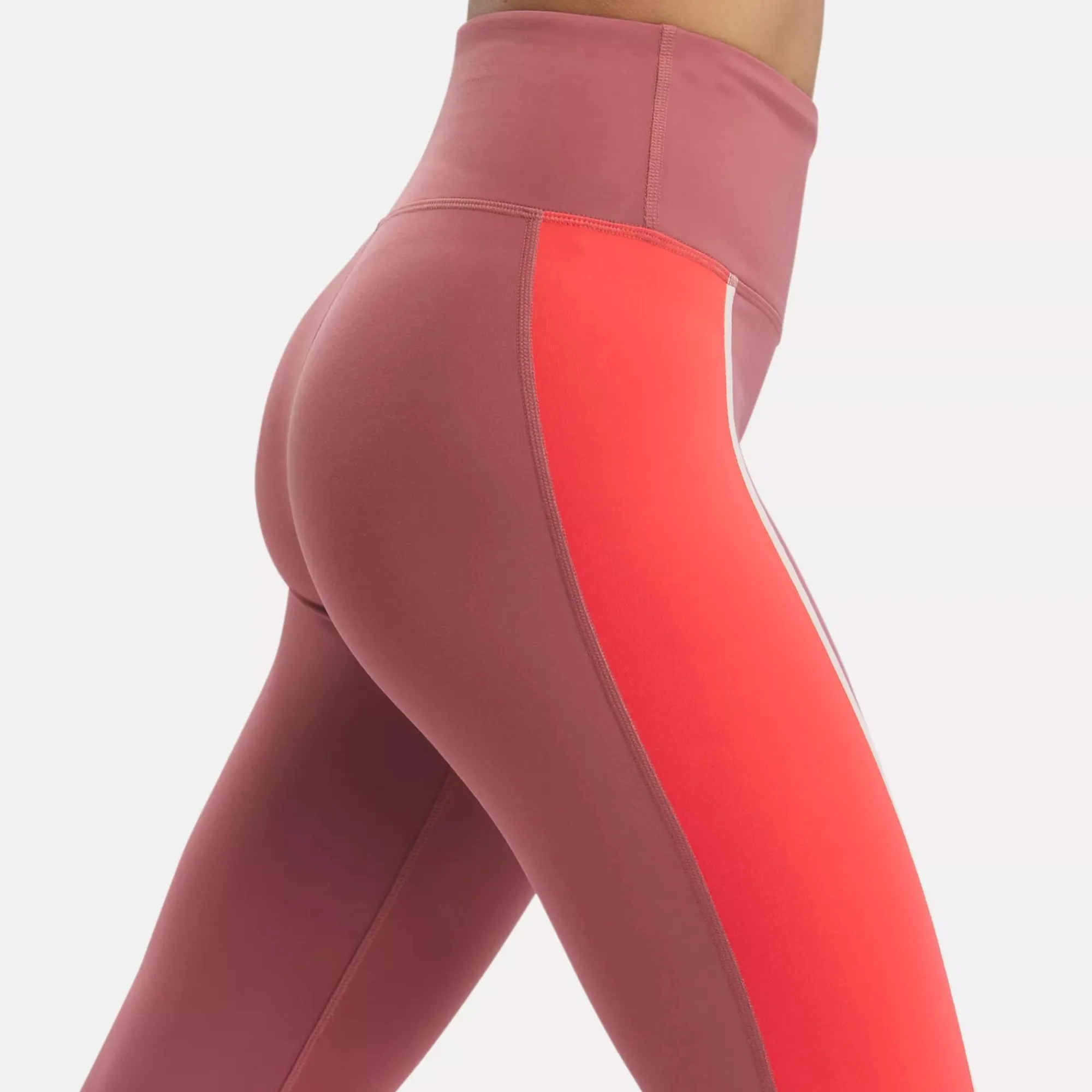 Yoga|Reebok Yoga Lux High-Rise Colorblock Leggings