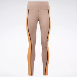 Leggings & Tights|Reebok Leggings & Tights Lux High-Rise Colorblock Leggings