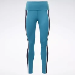 Leggings & Tights|Reebok Leggings & Tights Lux High-Rise Colorblock Leggings