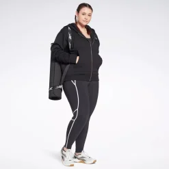 Leggings & Tights|Reebok Leggings & Tights Lux High-Rise Colorblock Leggings (Plus Size)