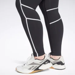 Leggings & Tights|Reebok Leggings & Tights Lux High-Rise Colorblock Leggings (Plus Size)