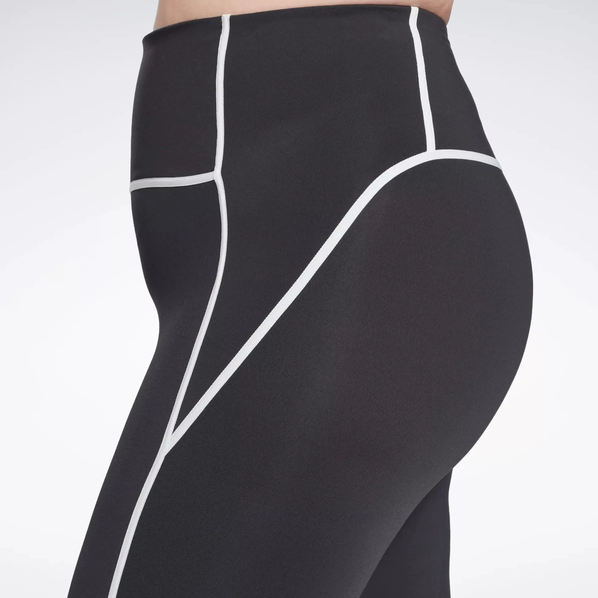 Leggings & Tights|Reebok Leggings & Tights Lux High-Rise Colorblock Leggings (Plus Size)
