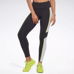 Leggings & Tights|Reebok Leggings & Tights Lux High-Rise Colorblock Leggings