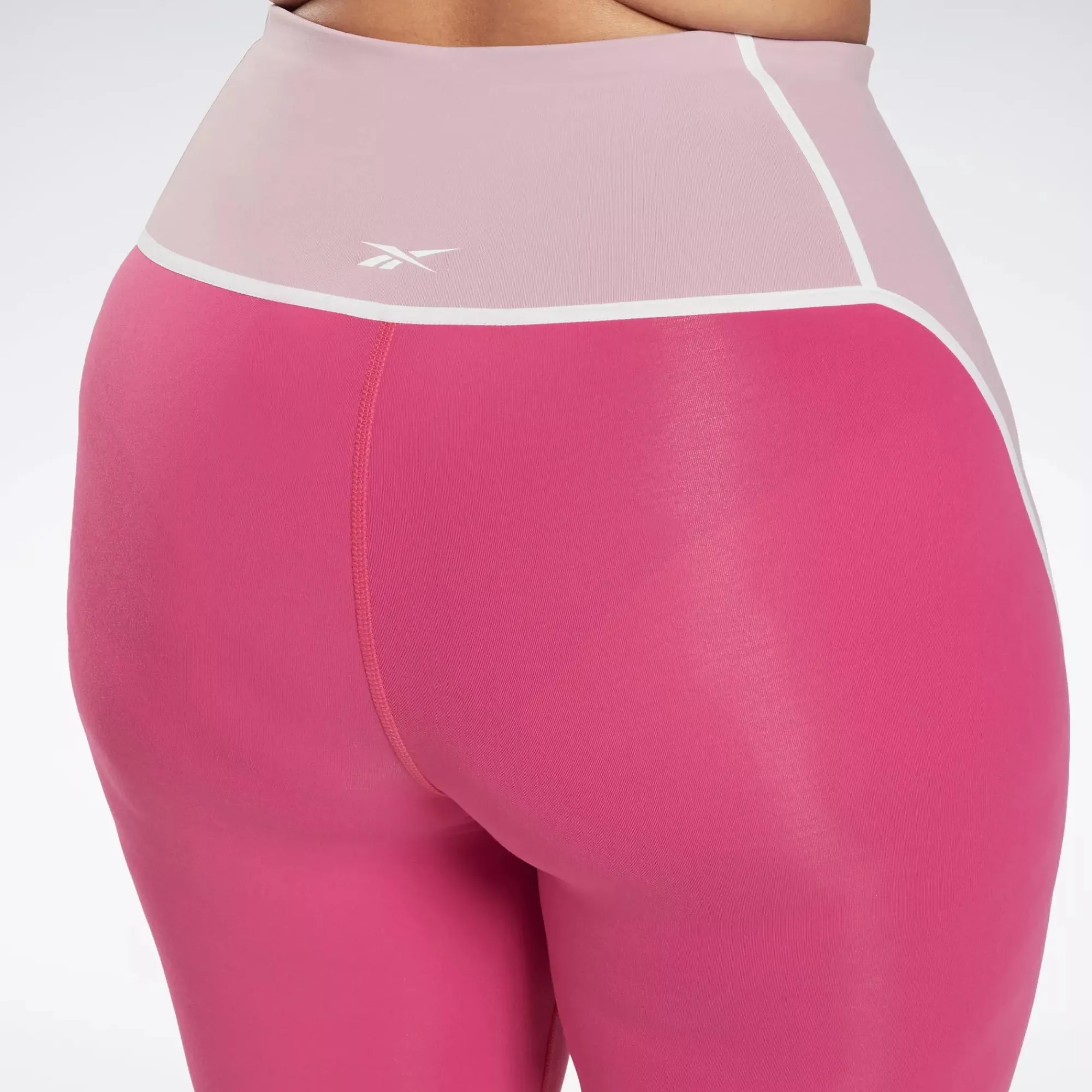 Leggings & Tights|Reebok Leggings & Tights Lux High-Rise Colorblock Leggings (Plus Size)