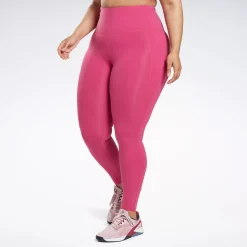Leggings & Tights|Reebok Leggings & Tights Lux High-Rise Leggings (Plus Size)