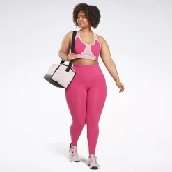Leggings & Tights|Reebok Leggings & Tights Lux High-Rise Leggings (Plus Size)