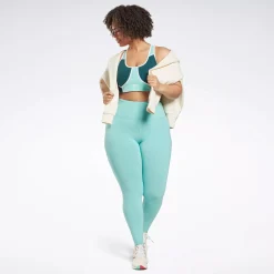 Leggings & Tights|Reebok Leggings & Tights Lux High-Rise Leggings (Plus Size)