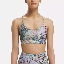 Yoga|Reebok Yoga Lux Modern Safari Strappy Bra