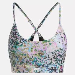Yoga|Reebok Yoga Lux Modern Safari Strappy Bra