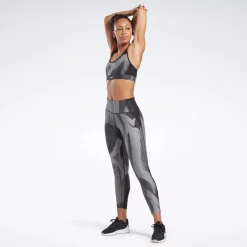 Sports Bras|Reebok Sports Bras Lux Perform Allover Print Racer Bra