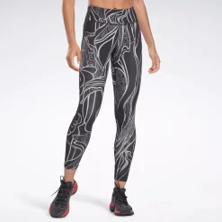 Leggings & Tights|Reebok Leggings & Tights Lux Perform Mid-Rise Nature Grown Leggings