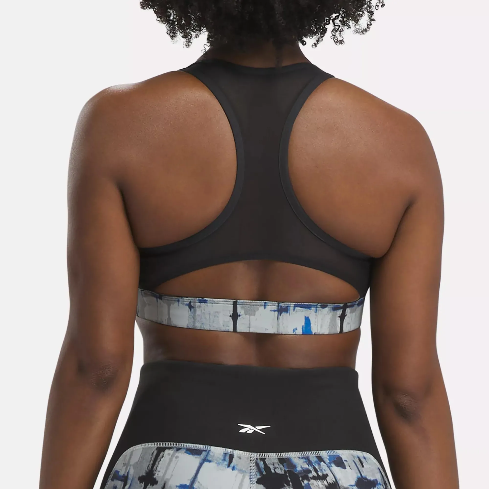 Yoga|Reebok Yoga Lux Perform Printed Racer Bra