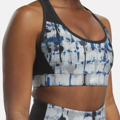 Yoga|Reebok Yoga Lux Perform Printed Racer Bra