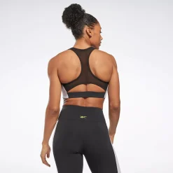 Sports Bras|Reebok Sports Bras Lux Racer Padded Colorblock Bra