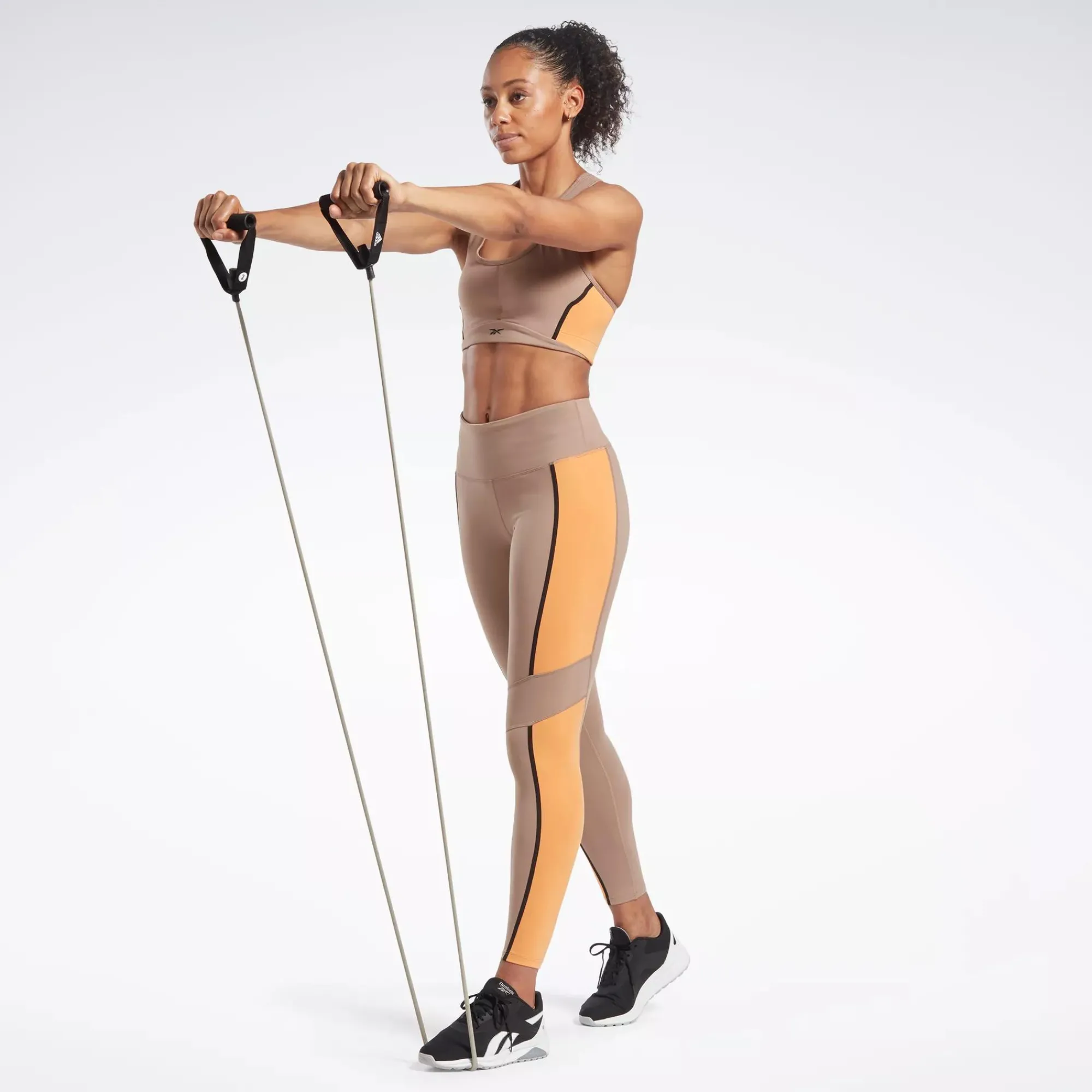 Sports Bras|Reebok Sports Bras Lux Racer Padded Colorblock Bra