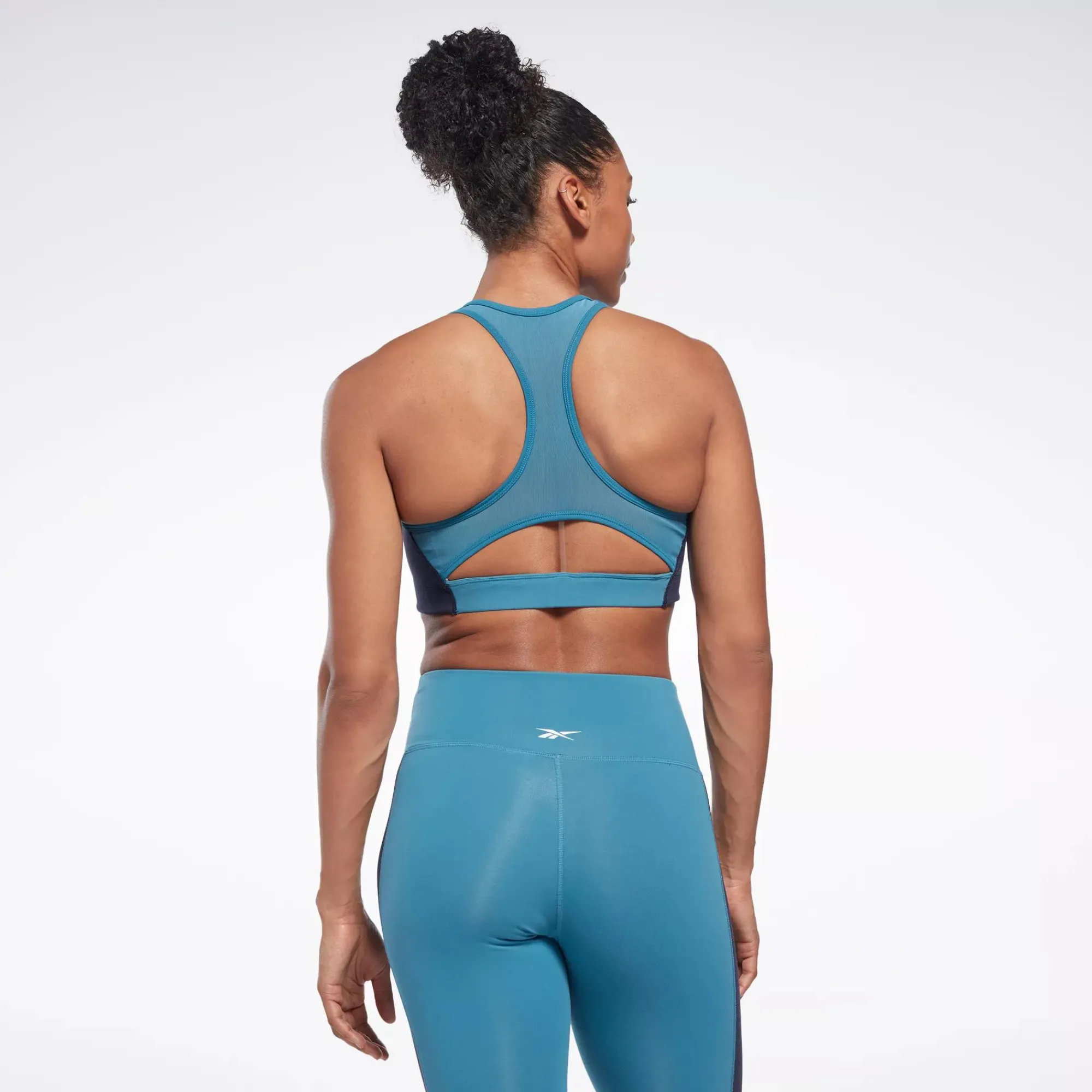 Sports Bras|Reebok Sports Bras Lux Racer Padded Colorblock Bra