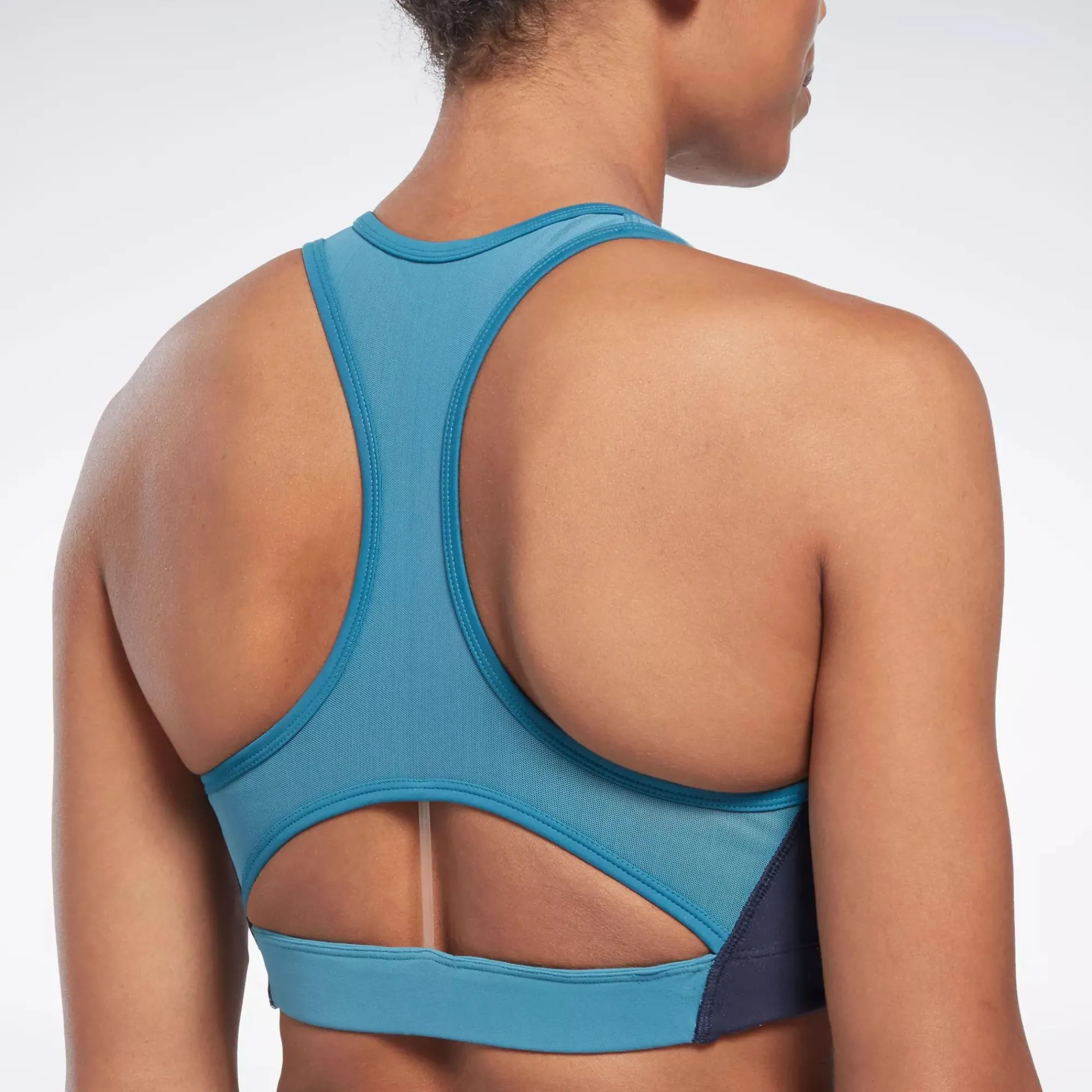 Sports Bras|Reebok Sports Bras Lux Racer Padded Colorblock Bra