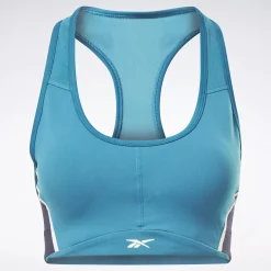 Sports Bras|Reebok Sports Bras Lux Racer Padded Colorblock Bra