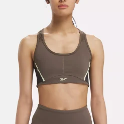 Yoga|Reebok Yoga Lux Racer Padded Colorblock Bra