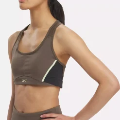 Yoga|Reebok Yoga Lux Racer Padded Colorblock Bra