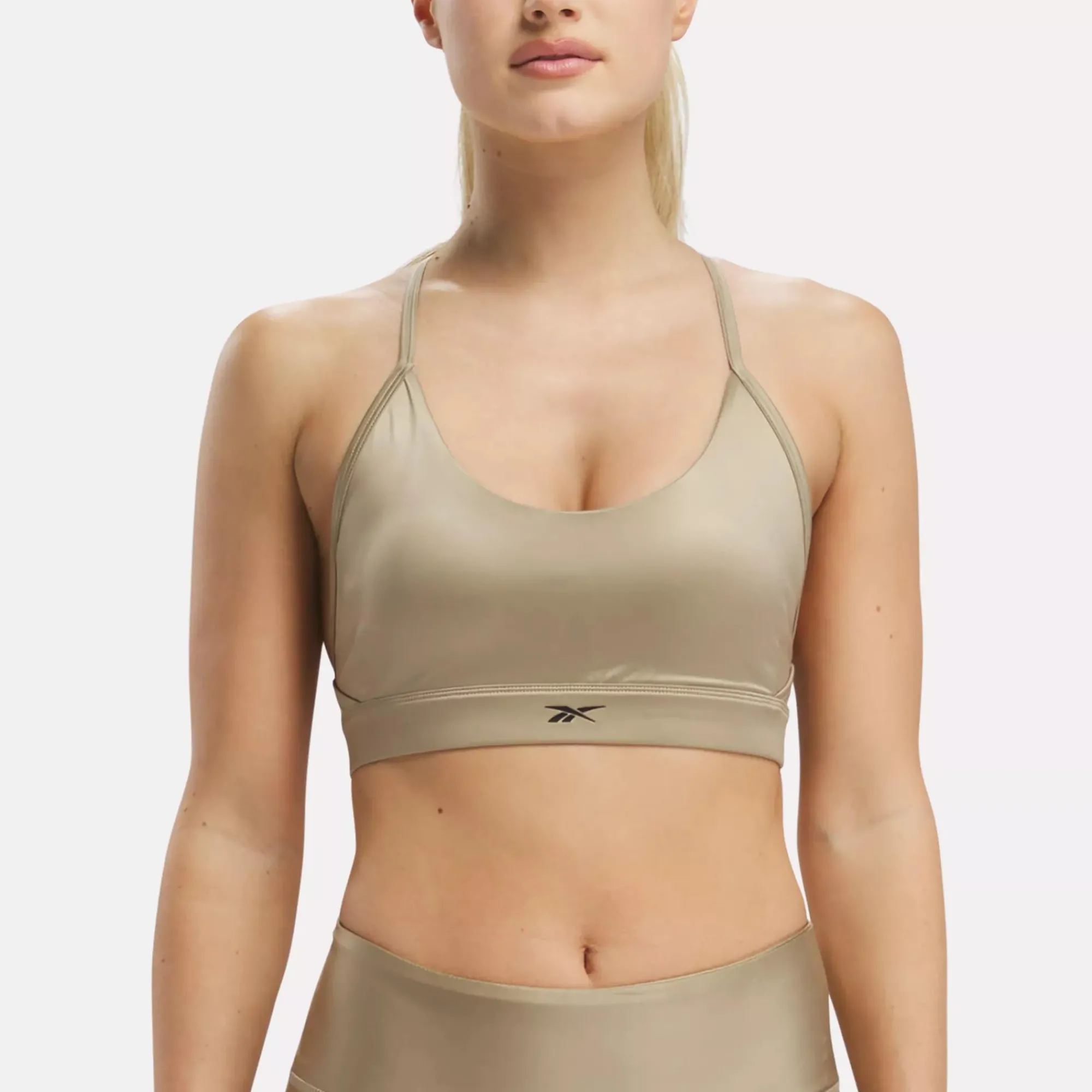 Yoga|Reebok Yoga Lux Shine Strappy Bra