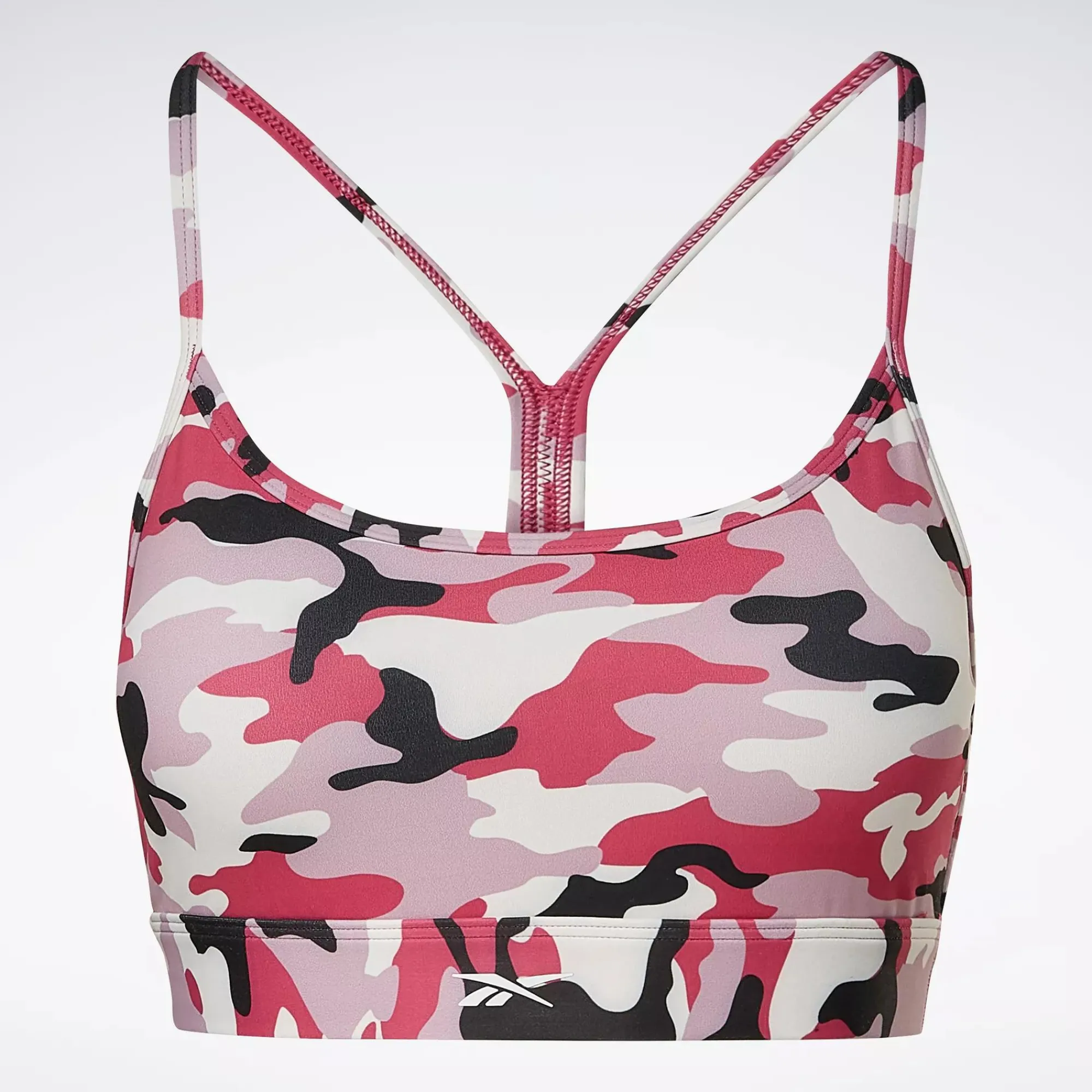 Sports Bras|Reebok Sports Bras Lux Skinny Strap Camo Print Sports Bra