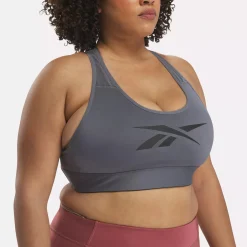 Yoga|Reebok Yoga Lux Vector Racer Sports Bra (Plus Size)