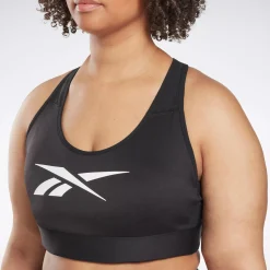Yoga|Reebok Yoga Lux Vector Racer Sports Bra (Plus Size)
