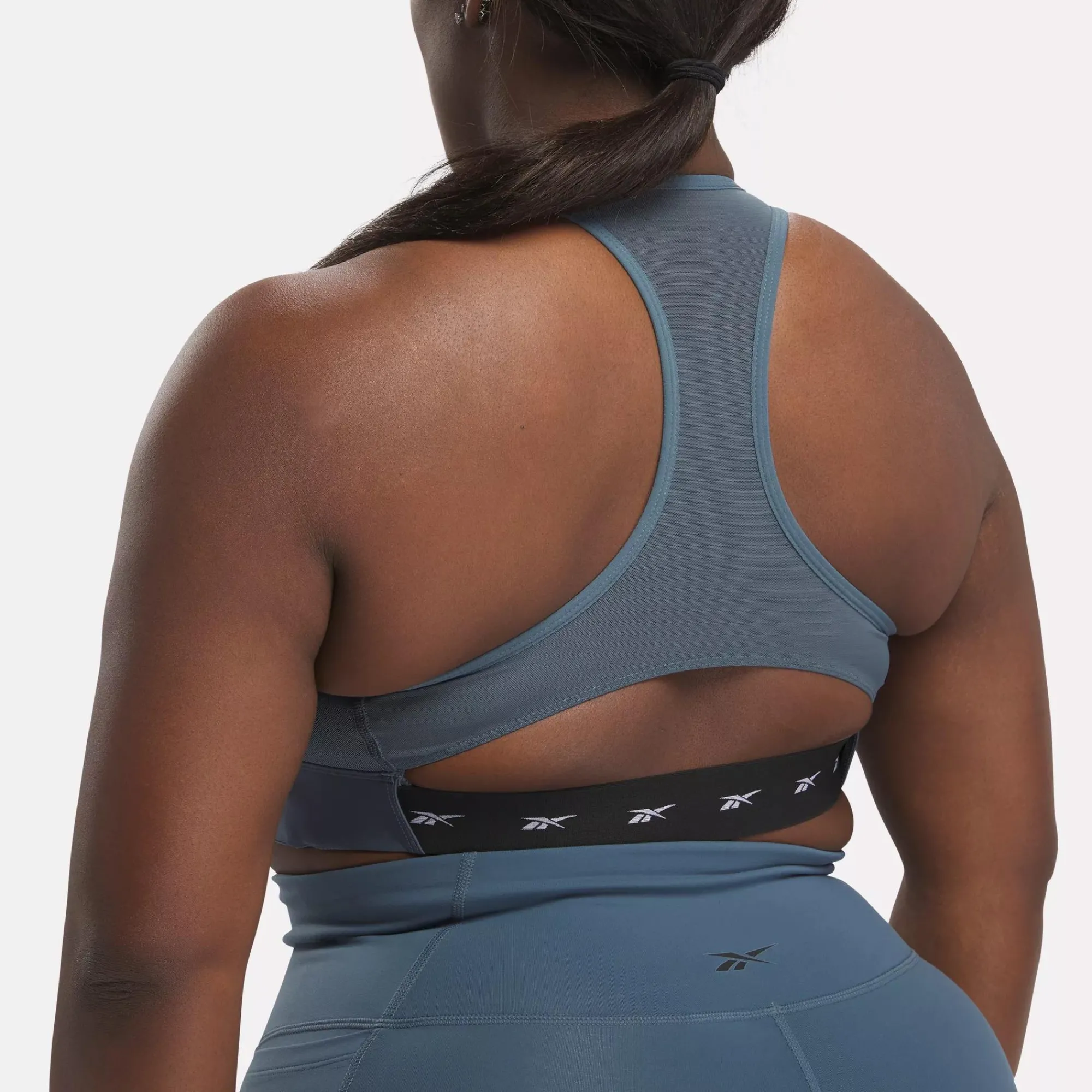 Sports Bras|Reebok Sports Bras Lux Vector Racer Sports Bra (Plus Size)