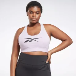 Sports Bras|Reebok Sports Bras Lux Vector Racer Sports Bra (Plus Size)