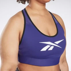 Sports Bras|Reebok Sports Bras Lux Vector Racer Sports Bra (Plus Size)