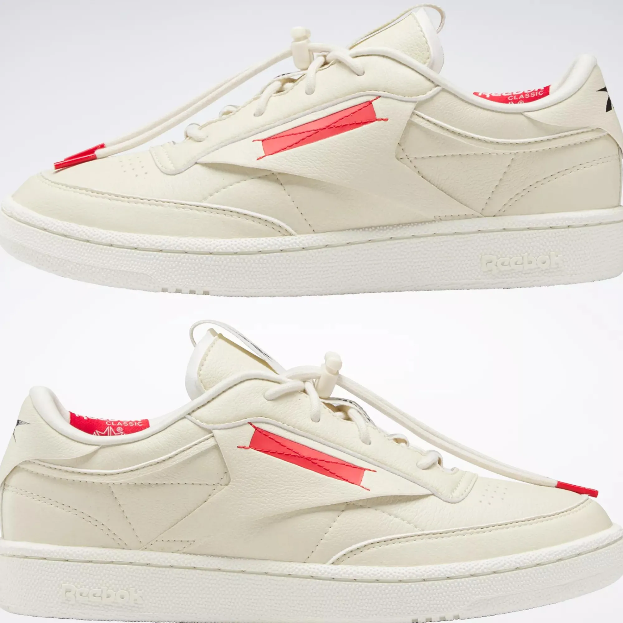 Slides|Reebok Slides Milk Makeup Club C 85 Vegan Shoes