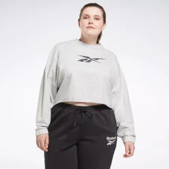 Hoodies & Sweatshirts|Reebok Hoodies & Sweatshirts Modern Safari Coverup (Plus Size)