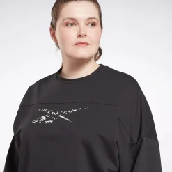 Hoodies & Sweatshirts|Reebok Hoodies & Sweatshirts Modern Safari Coverup (Plus Size)