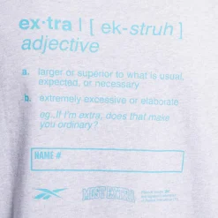 Tops & T-Shirts|Reebok Tops & T-Shirts Most Extra Tee
