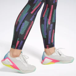 Leggings & Tights|Reebok Leggings & Tights Myt Allover Print Leggings