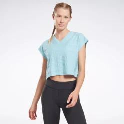 Tops & T-Shirts|Reebok Tops & T-Shirts Perforated T-Shirt