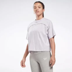 Tops & T-Shirts|Reebok Tops & T-Shirts Piping T-Shirt