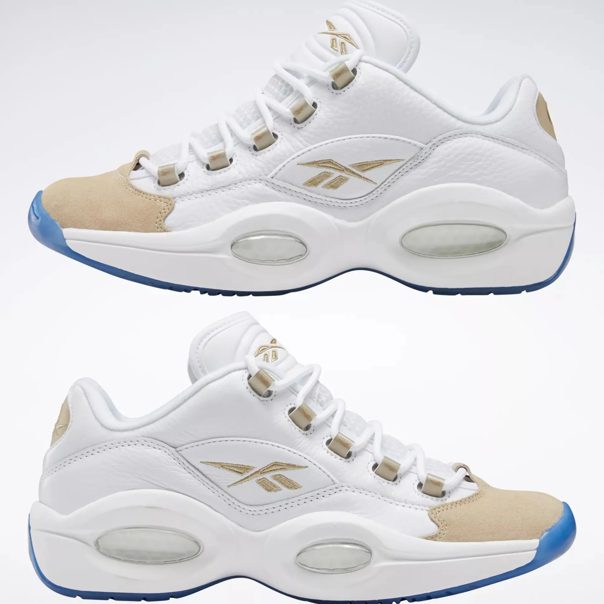 Slides|Reebok Slides Question Low Men'S Basketball Shoes