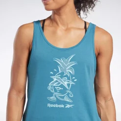 Tank Tops|Reebok Tank Tops Quirky Tee
