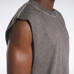 Tank Tops|Reebok Tank Tops Basketball Court Top Bi-Dye Tank Top