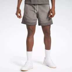 Shorts|Reebok Shorts Basketball Court Top Bi-Dye Fleece Shorts