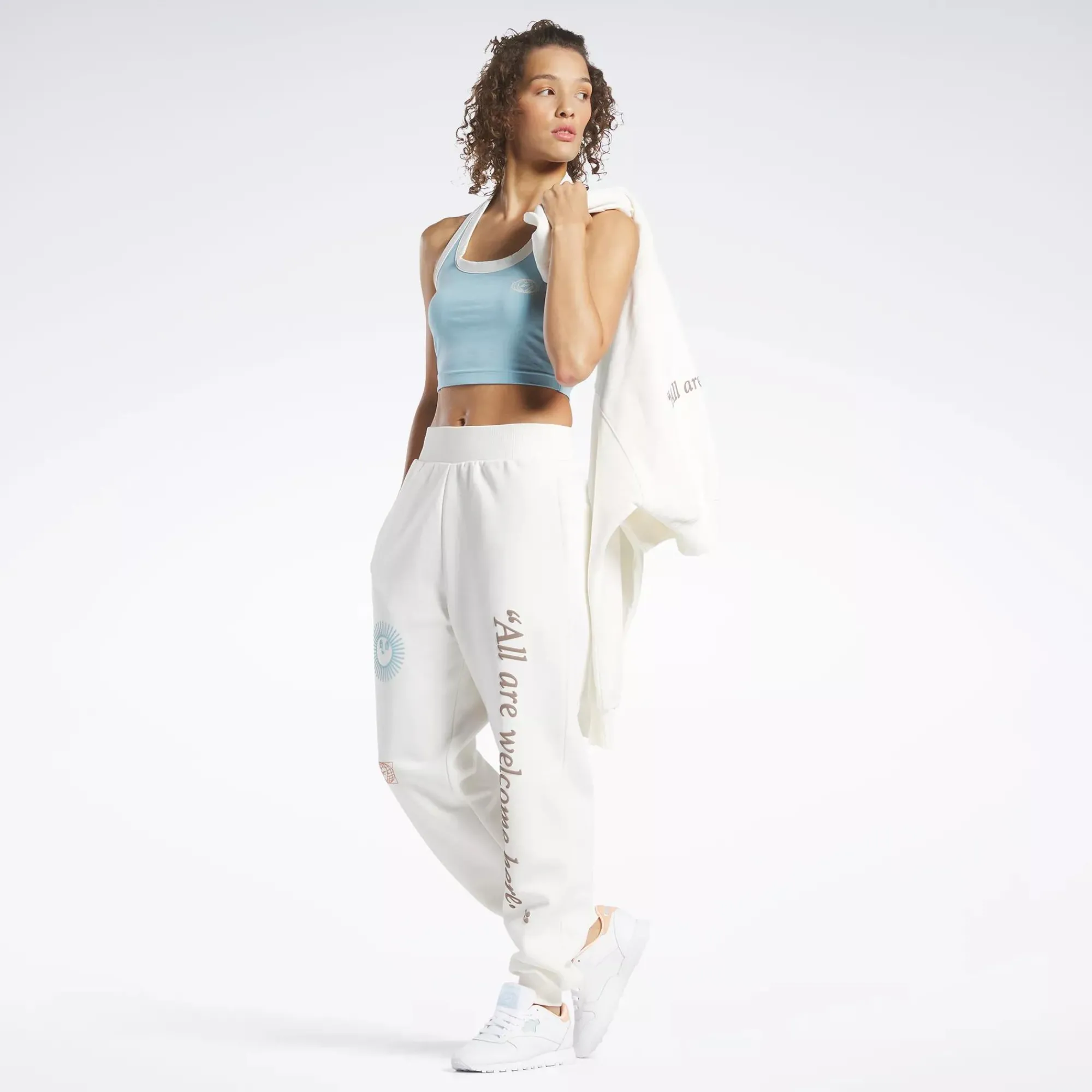 Tank Tops|Reebok Tank Tops Classics Graphic Halter Tank Top