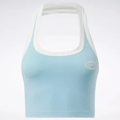 Tank Tops|Reebok Tank Tops Classics Graphic Halter Tank Top