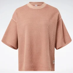 Tops & T-Shirts|Reebok Tops & T-Shirts Classics Natural Dye Waffle T-Shirt (Plus Size)